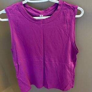 Lululemon Vivid Plum Pink All Yours Tank - Sz 6